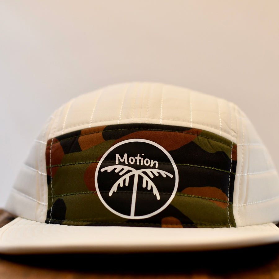 Camp Hat | White Camo